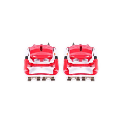 Power Stop 04-05 Ford F-150 Front Red Calipers w/Brackets - Pair