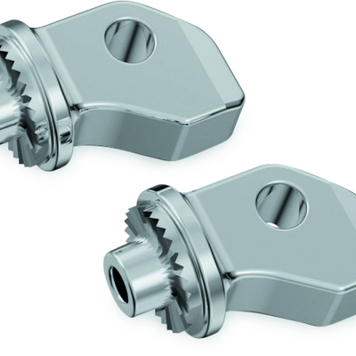 Kuryakyn Splined Peg Adapters Front Indian Scout Chrome