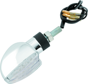 BikeMaster LED Spade Pair Chrome