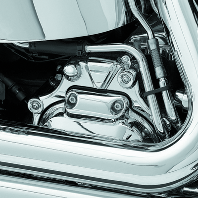 Kuryakyn Transmission Shroud 04-17 Softail Chrome