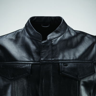 Kuryakyn Leather By River Road Vandal Club Vest Black - Small
