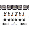 Diode Dynamics SS5 Sport Universal CrossLink 7-Pod Lightbar - White Combo