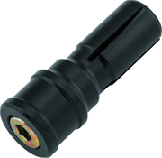 BikeMaster Adapter 7/8in Barend Mirror - Black