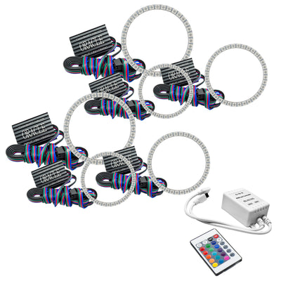 Oracle Chevy Corvette C6 05-13 Halo Kit - Triple - ColorSHIFT w/ Simple Controller