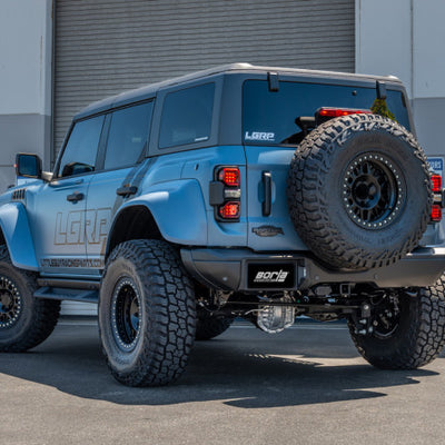 Borla 22-24 Ford Bronco Raptor V6 Turbo AT 2WD / 4WD ATAK Catback Exhaust w/ 4in Black Coated Tips