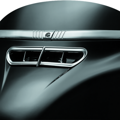 Kuryakyn Tri-Line Windshield Trim Chrome