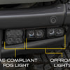 Diode Dynamics 21-Up Ford Bronco Stage Series Fog Pocket Kit - White Max