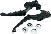 Kuryakyn Zombie Levers 04-13 XL Models Gloss Black