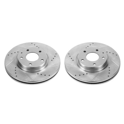 Power Stop 14-18 Mazda 6 Front Evolution Drilled & Slotted Rotors - Pair