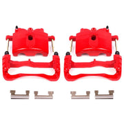 Power Stop 00-04 Cadillac DeVille Front Red Calipers w/Brackets - Pair