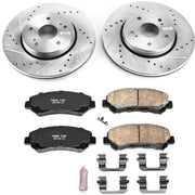 Power Stop 10-13 Suzuki Kizashi Front Z23 Evolution Sport Brake Kit