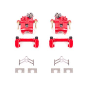 Power Stop 92-01 Honda Prelude Rear Red Calipers w/Brackets - Pair