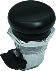 Kuryakyn Push Button Fuel Door Latch Chrome