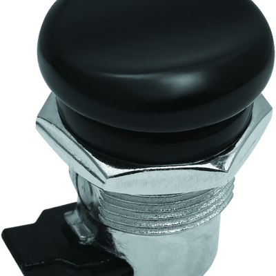 Kuryakyn Push Button Fuel Door Latch Chrome