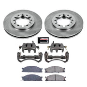 Power Stop 99-02 Nissan Frontier Front Autospecialty Kit w/Calipers
