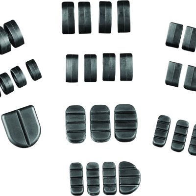 Kuryakyn ISO Large Peg Replacement Rubbers (8 Pcs)