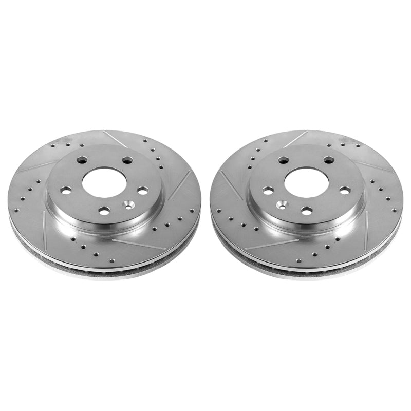 Power Stop 11-16 Buick LaCrosse Front Evolution Drilled & Slotted Rotors - Pair
