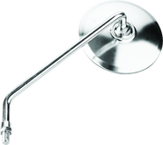 BikeMaster Round Mirror 10mm Right - Stainless