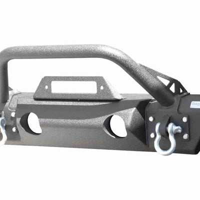 Fishbone Offroad 2018+ Jeep JL/Gladiator Wrangler JL/Gladiator Front Winch Bumper - Black Powdercoat