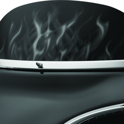 Kuryakyn Smooth Windshield Trim 96-13 Touring Chrome