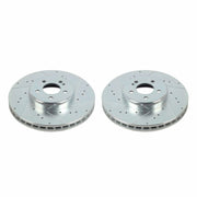 Power Stop 16-20 Mercedes-Benz GLC300 Front Evolution Drilled & Slotted Rotors - Pair