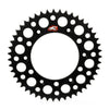Renthal 89-01 Suzuki RM 80/ 2002 Yamaha YZ85 Rear Grooved Sprocket -Black 428-49P Teeth