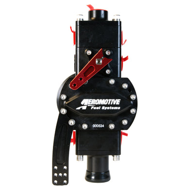 Aeromotive System Pump 16.5gpm Shut Off Valve 2x 08AN Blocks 1.25in Inlet 10AN Outlet .775 Gear Set