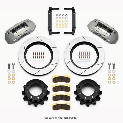 Wilwood TX6R Rear Kit 15.50in Clear Ano 2005-2012 Ford F250/F350 4WD