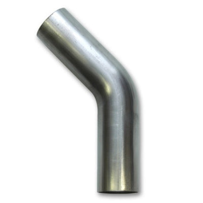 Vibrant 2in O.D. T304 SS 45 deg Mandrel Bend 6in x 6in leg lengths (2in Centerline Radius)