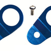 Torque Solution Radiator Mount Combo with Inserts (Blue) : Mitsubishi Evolution 7/8/9