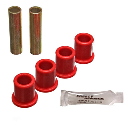 Energy Suspension 89-97 Ford Ranger Red Rear 2WD Frame Shackle Bushings Set