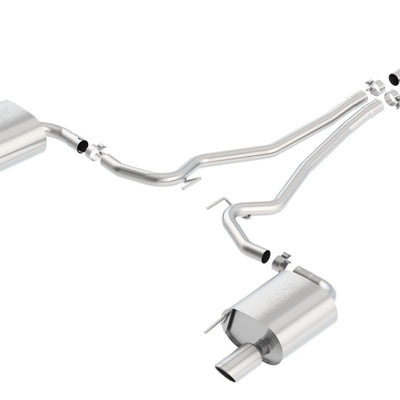 Borla S Type Cat Back 15-17 Ford Mustang 2.3L EcoBoost MT/AT 2.25in pipe 4in tip