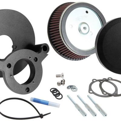 K&N 99+ Harley-Davidson Street Metal Intake System - Hammer Black