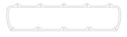 Cometic 64-90 Oldsmobile Cutlass V8 Valve Cover Gasket