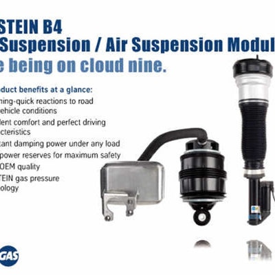 Bilstein B4 2007 Mercedes-Benz S550 4Matic Front Right Air Spring with Twintube Shock Absorber