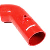 Perrin 22-23 Subaru BRZ/Toyota GR86 Silicone Inlet Hose (3in. ID / SS Wire) - Red