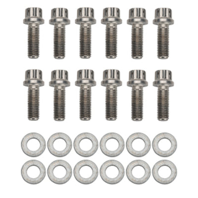 Wilwood Bolt Kit - Hat/Rotor 1/4-28x.75 12 Pt Stainless