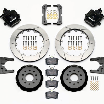 Wilwood Combination Parking Brake Rear Kit 12.88in 2005-2014 Mustang