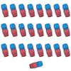 Russell Performance -6 AN Red/Blue Straight Full Flow Hose End (25 pcs.)