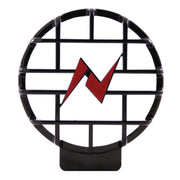 ANZO Protective Lens Universal 6in HID Black Protective Lens w/ ANZO USA Logo (Pair)