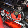 J&L 05-10 Ford Mustang GT/Bullitt/Saleen Passenger Side Oil Separator 3.0 - Clear Anodized