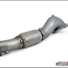 AMS Performance 08-15 Mitsubishi EVO X Widemouth Downpipe w/Turbo Outlet Pipe