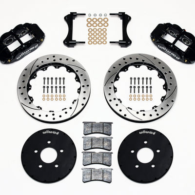 Wilwood Narrow Superlite 6R Front Hat Kit 12.88in Drilled 1994-2004 Mustang