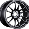 SSR GTX04 18x10.5 5x114.3 15mm Offset Dark Gunmetal Wheel