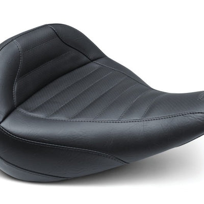 Mustang 18-23 Harley Fat Boy Standard Touring Solo Seat - Black