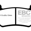 EBC 08-11 Lotus Exige 1.8 Supercharged (240) Yellowstuff Front Brake Pads