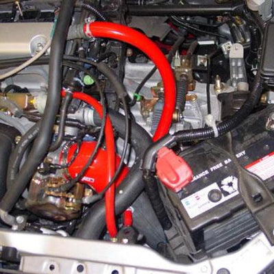 Injen 02-06 RSX w/ Windshield Wiper Fluid Replacement Bottle (Manual Only) Polished Cold Air Intake