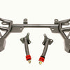 BMR 93-02 F-Body K-Member w/ Turbo SBC/BBC Motor Mounts and STD. Rack Mounts - Black Hammertone