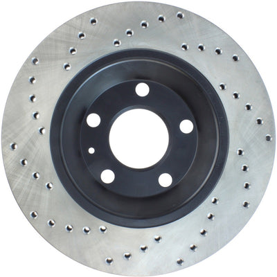 StopTech 04-09 Audi S4 Rear Left Drilled Rotor