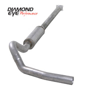 Diamond Eye KIT 4in Catback Single AL CHEVY/GMC 6.6L 2500/3500 01-05